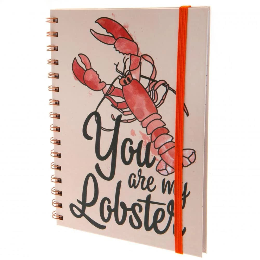 Genuine Friends TV You are My Lobster A5 Wiro Hardback Journal Notebook Note Pad