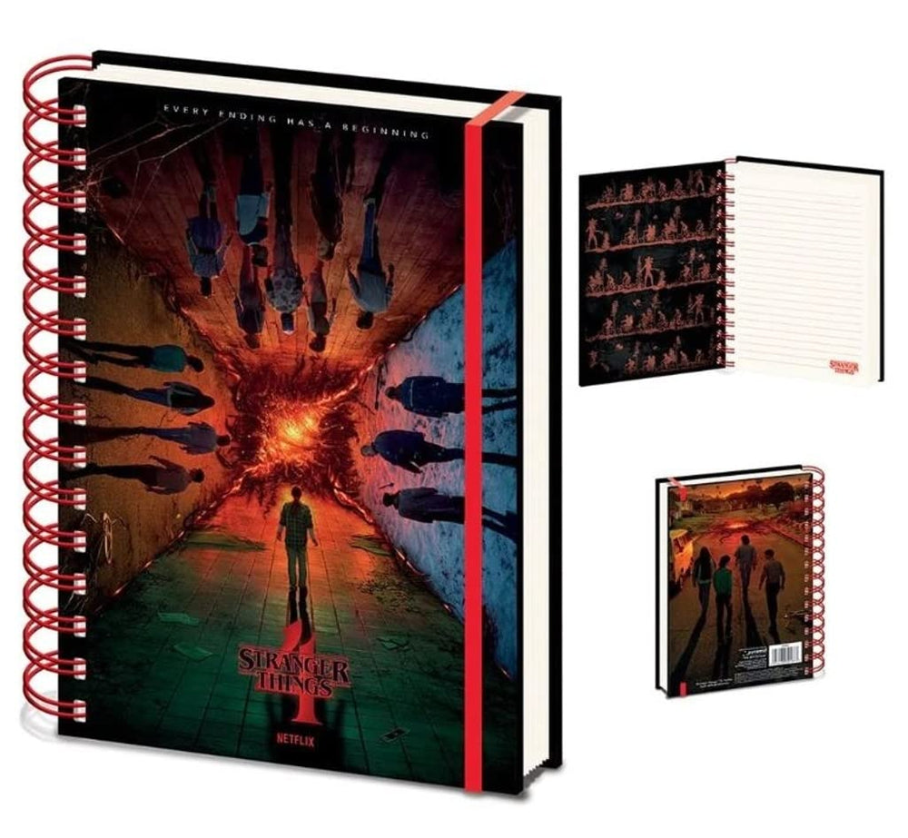 Pyramid International Stranger Things 4 (Every Ending Has A Beginning) Notebook