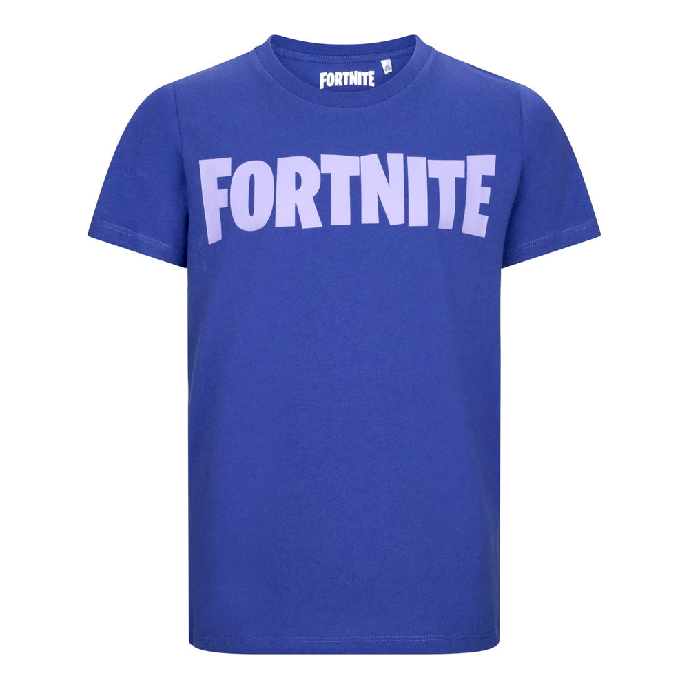 Fortnite Logo Cotton Short Sleeved Unisex Gaming Logo T-Shirt Sizes 10-16 Years