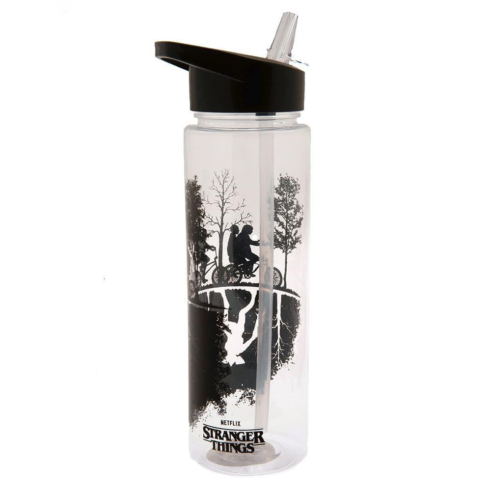 Plastic Stranger Things Travel Bottle (Upside Down Design) Plastic Drinks Bottle