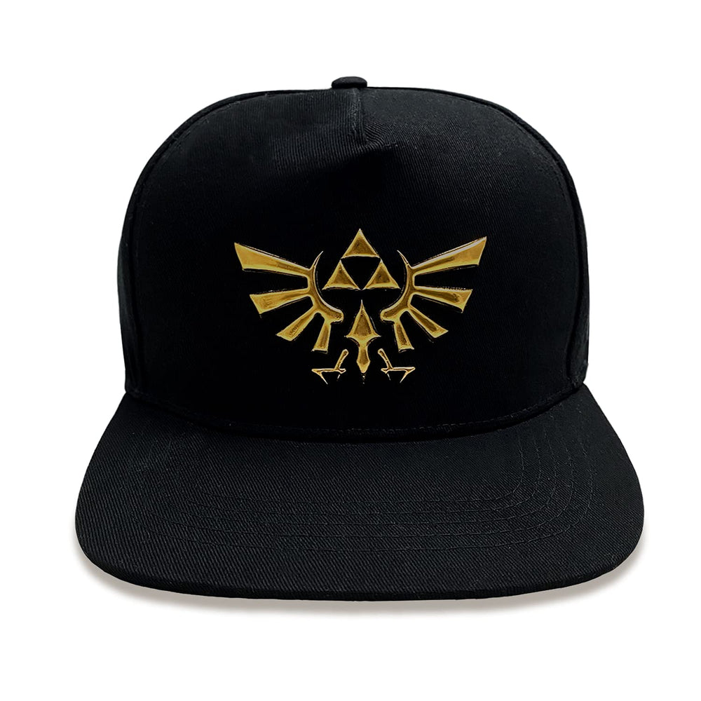Super Mario Heroes INC Europe B.v. Zelda Cap - Hyrule Symbol Black One Size Black