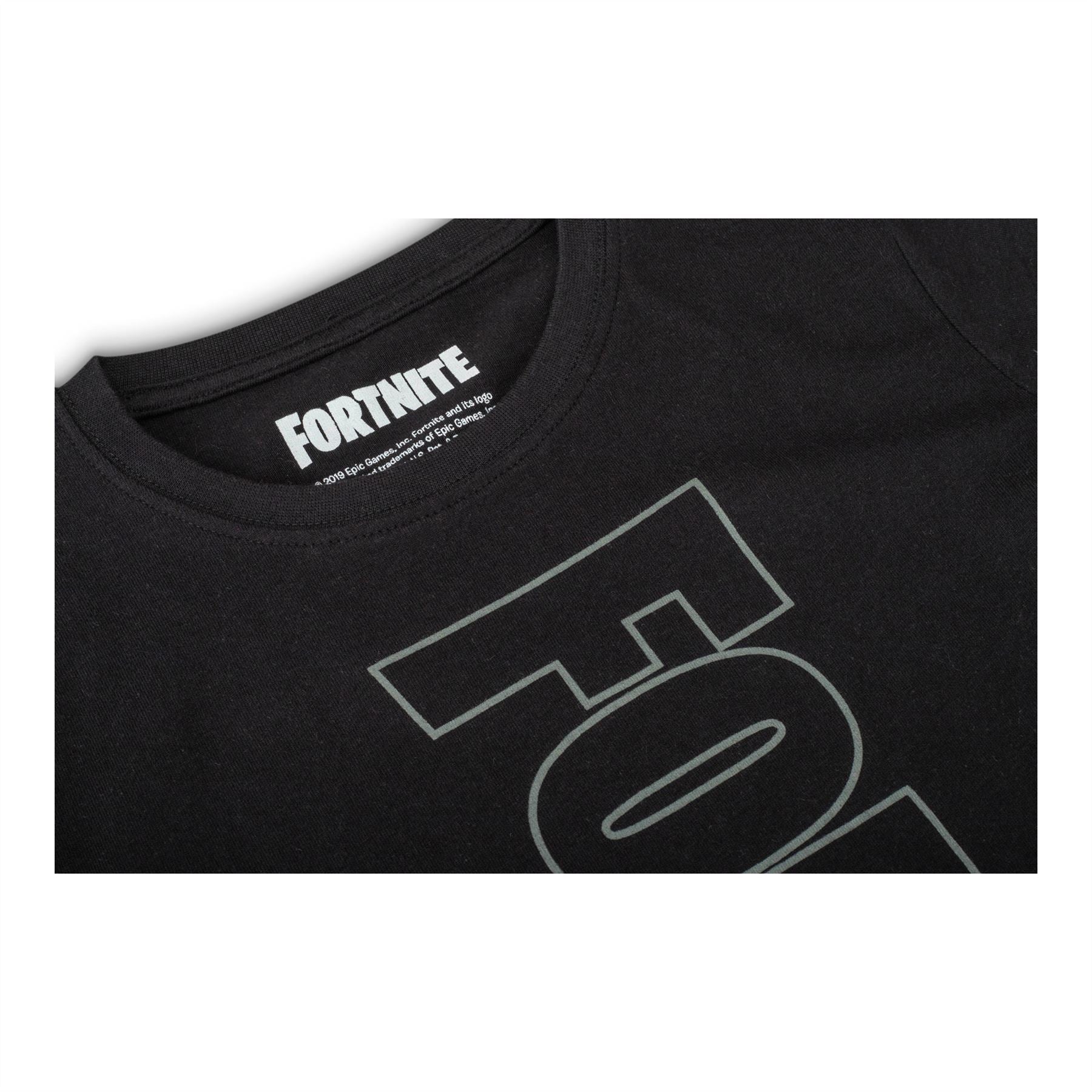 FORTNITE | Long sleeve | Black T-Shirt | Aged 10-16