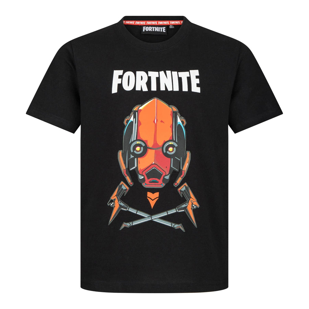Fortnite RED Mask Long Sleeved Gaming T-Shirt Ages 10-16 Years (10 Years)