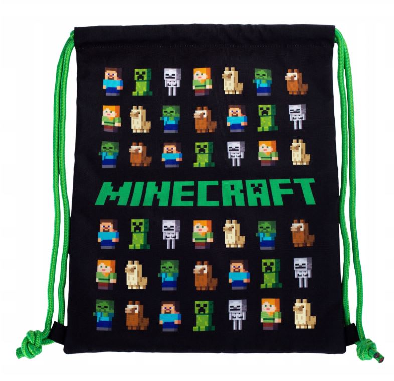 MINECRAFT | Character | Drawstring Bag | 44cms x 32cms