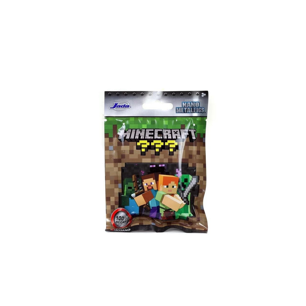 Jada Toys Minecraft 253261002 Multi-Color Nano Figures 1 Unit Assorted Model