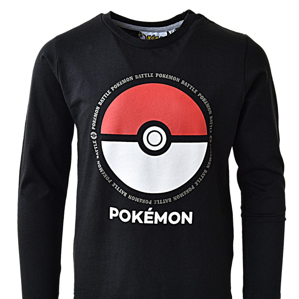 Pokémon Pokemon Long Sleeve T-Shirt – Pokeball Design