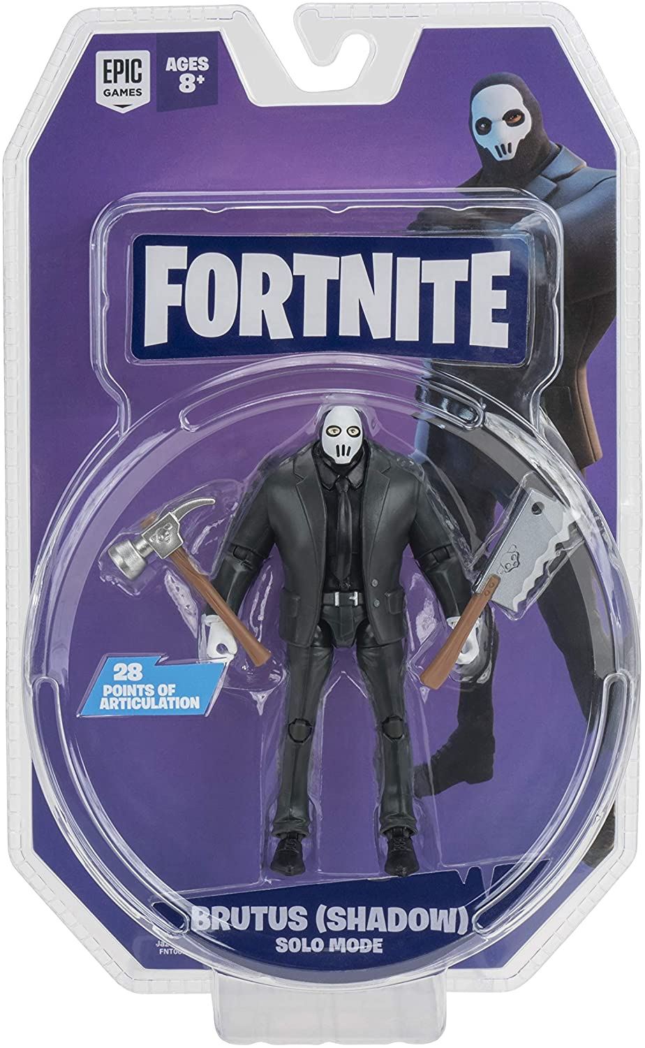 FORTNITE New Solo Mode BRUTUS SHADOW Toy 4"
