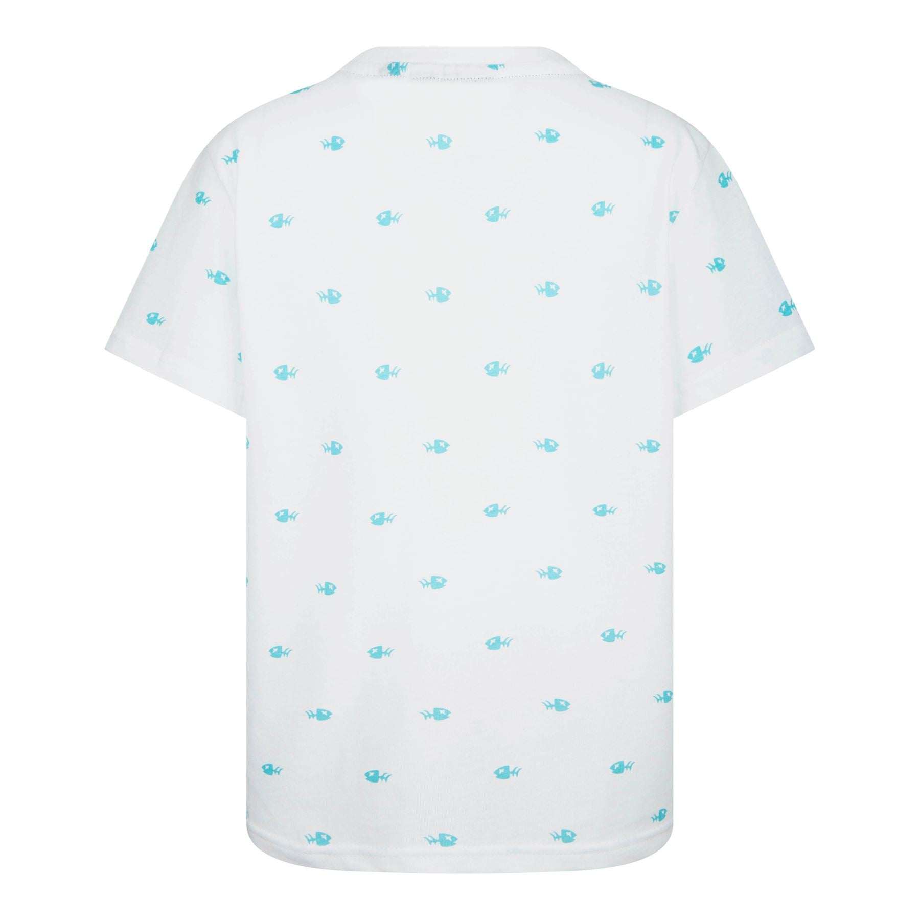 FORTNITE | Short Sleeve | CAPTAIN FISHSTICKS | White T-shirt | Age 7-14