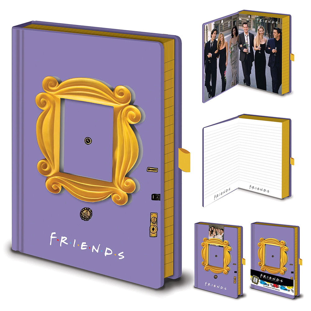 empireposter Friends - Photo Frame - Premium Notebook in A5 Format - Size 15 x 21