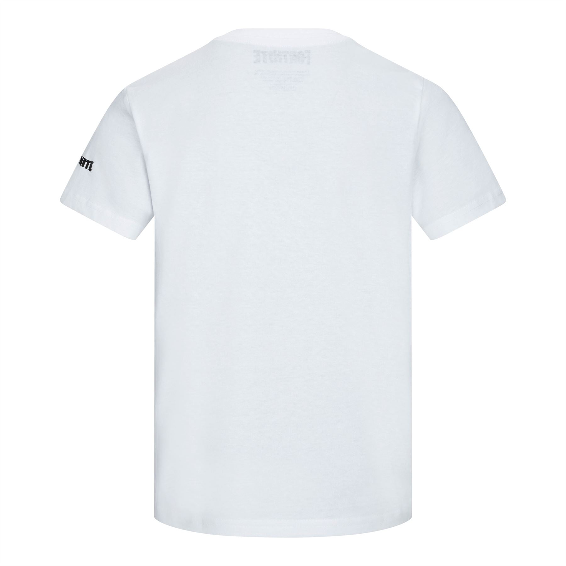 FORTNITE | TROLLEY | White | Short Sleeved | Unisex Kids | Crew | Gaming Cotton T-Shirt Sizes 10 - 16 Years