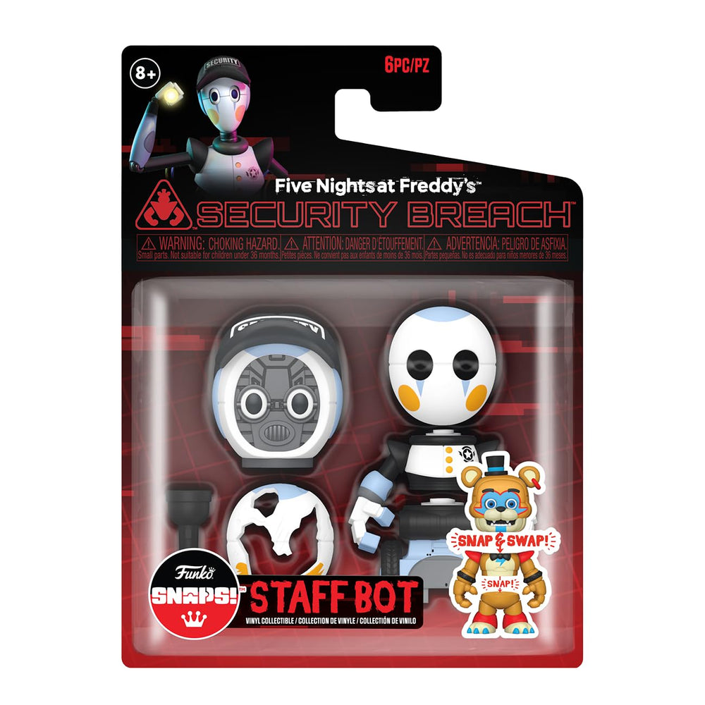Funko Snaps: Five Nights at Freddy's (FNAF): Security Breach - Staff BOT