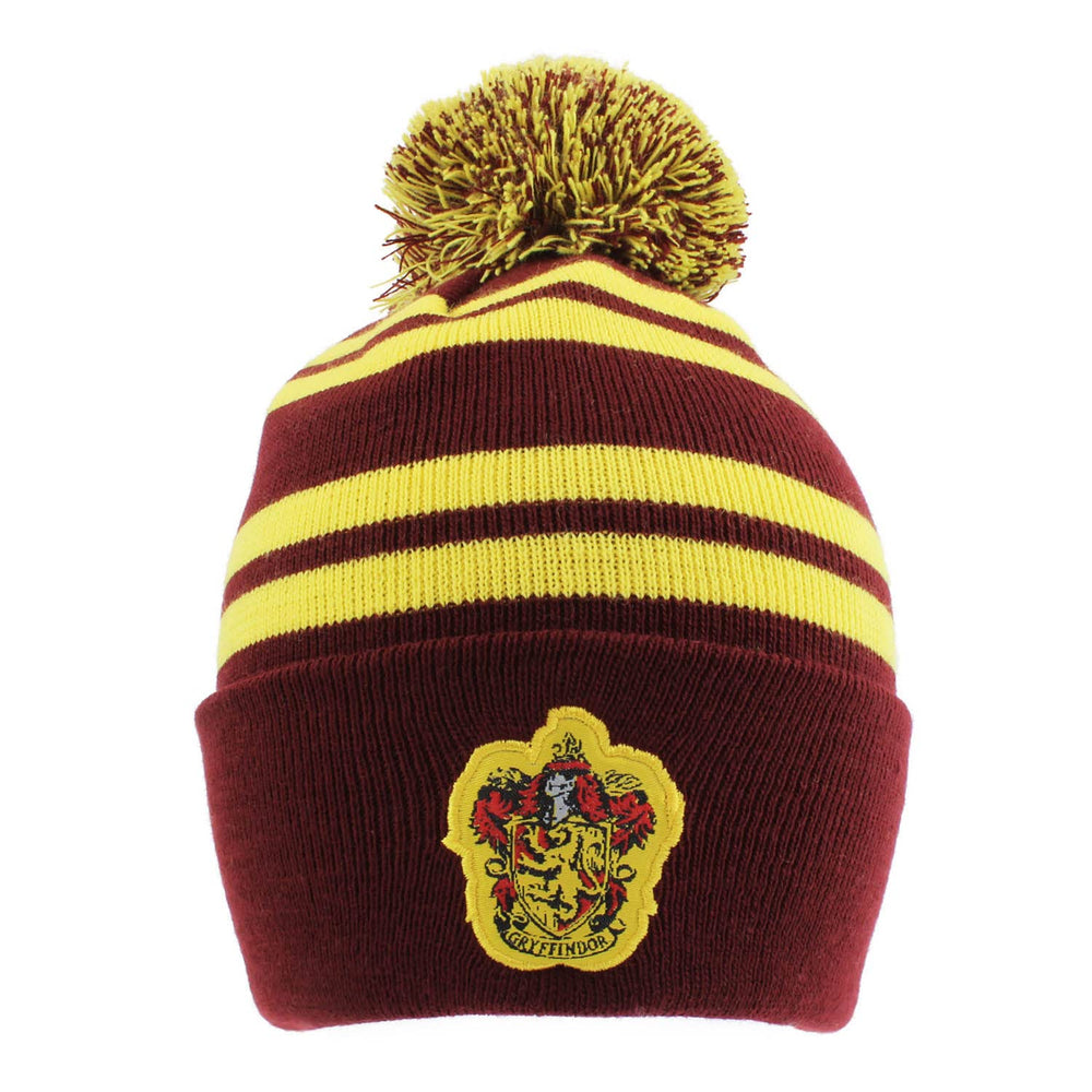 Harry Potter Beanie Gryffindor House One Size Red Unisex Knitted Winter Hat