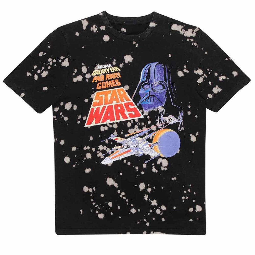 Official Licence Star Wars Classic Classic Space Unisex T-Shirt Black