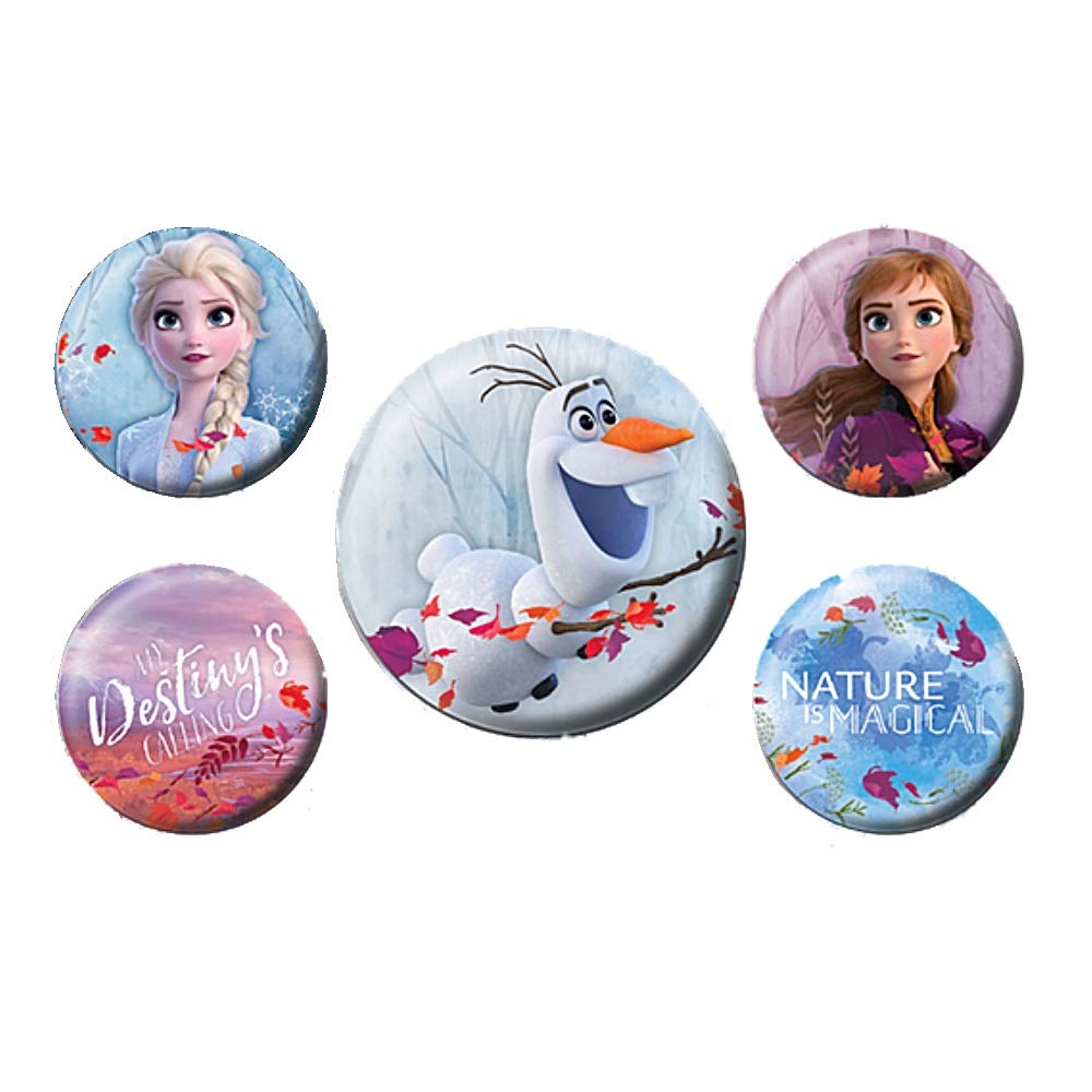 Disney (Frozen 2) Pack of Badge (Windows) único Synthetic without gem