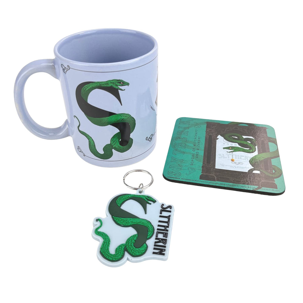 Harry Potter Gift Set with Mug Coaster and Keyring Set in Harry Potter