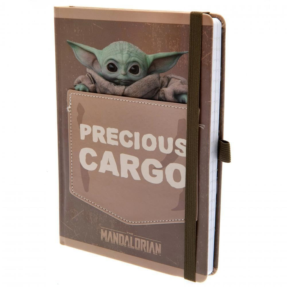 Star Wars: The Mandalorian (Precious Cargo) Premium A5 Notebook beige