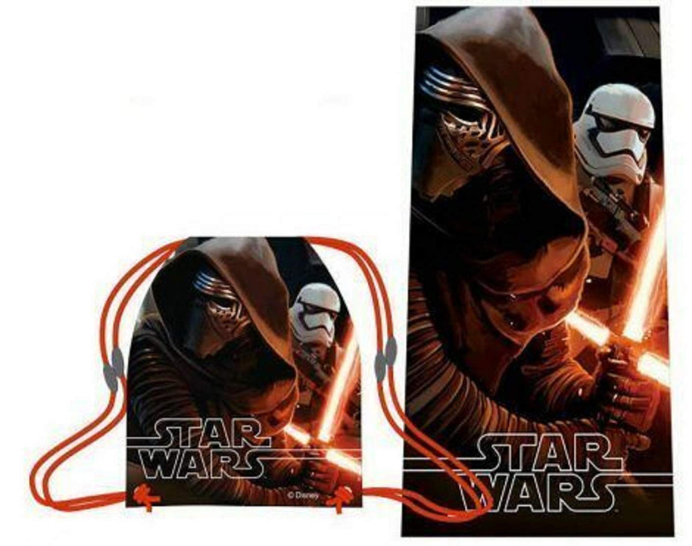 Pack Gift Verano Towel Pequea algodn Bolsa Gym Bag Star Wars VII Multicoloured
