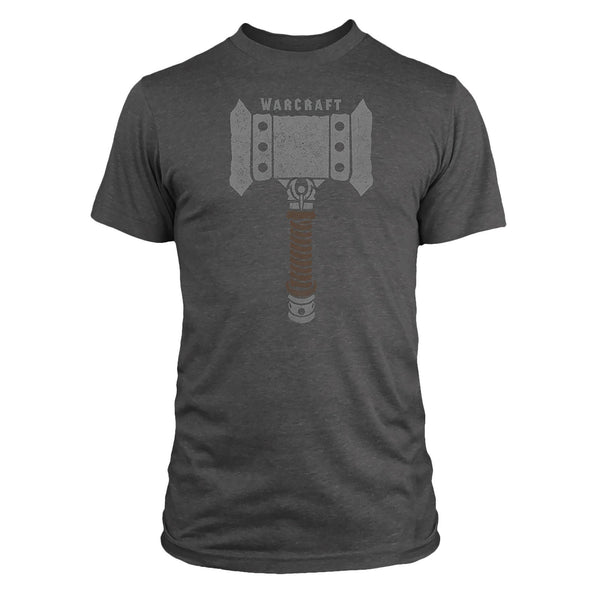Warcraft Doomhammer T-Shirt from The Beginning Film Grey - S