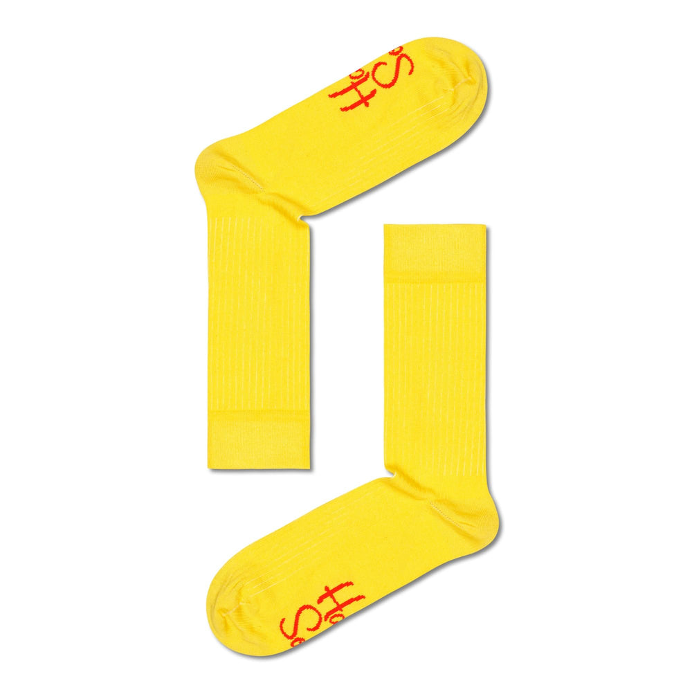 Happy Socks Solid Rib Socks Unisex Adult multicoloured 41-46