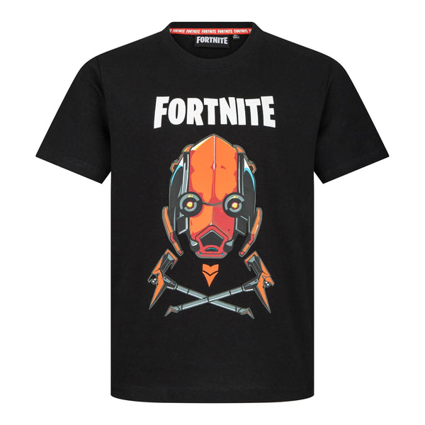 Fortnite Red Mask Long-Sleeve Gaming T-Shirt