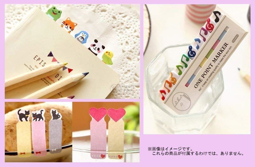 BLACK CATS DESIGN Sticky Page Book Marker Notes 150 Markers Total