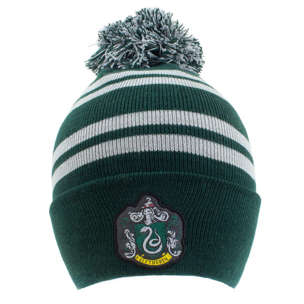 Harry Potter Beanie Slytherin House One Size Green Unisex Knitted Winter Hat