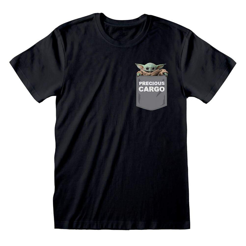 Star Wars The Mandalorian - Precious Cargo Men T-Shirt Black XXL 100% Cotton
