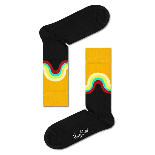 Happy Socks Mens Jumbo Wave2 One Size