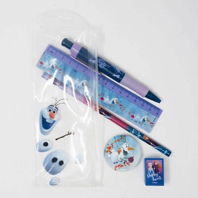 Disney Frozen 2 Stationery Set Filled Pencil Case Set 5 Items