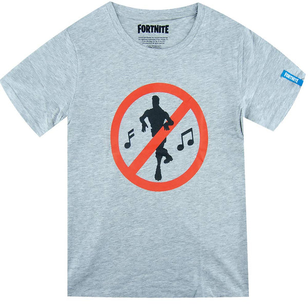 Fortnite T-Shirt Boys. Grey 16 Years
