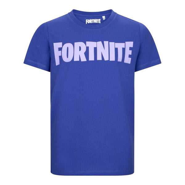 Fortnite Logo Cotton Short Sleeved Unisex Gaming Logo T-Shirt Sizes 10-16 Years