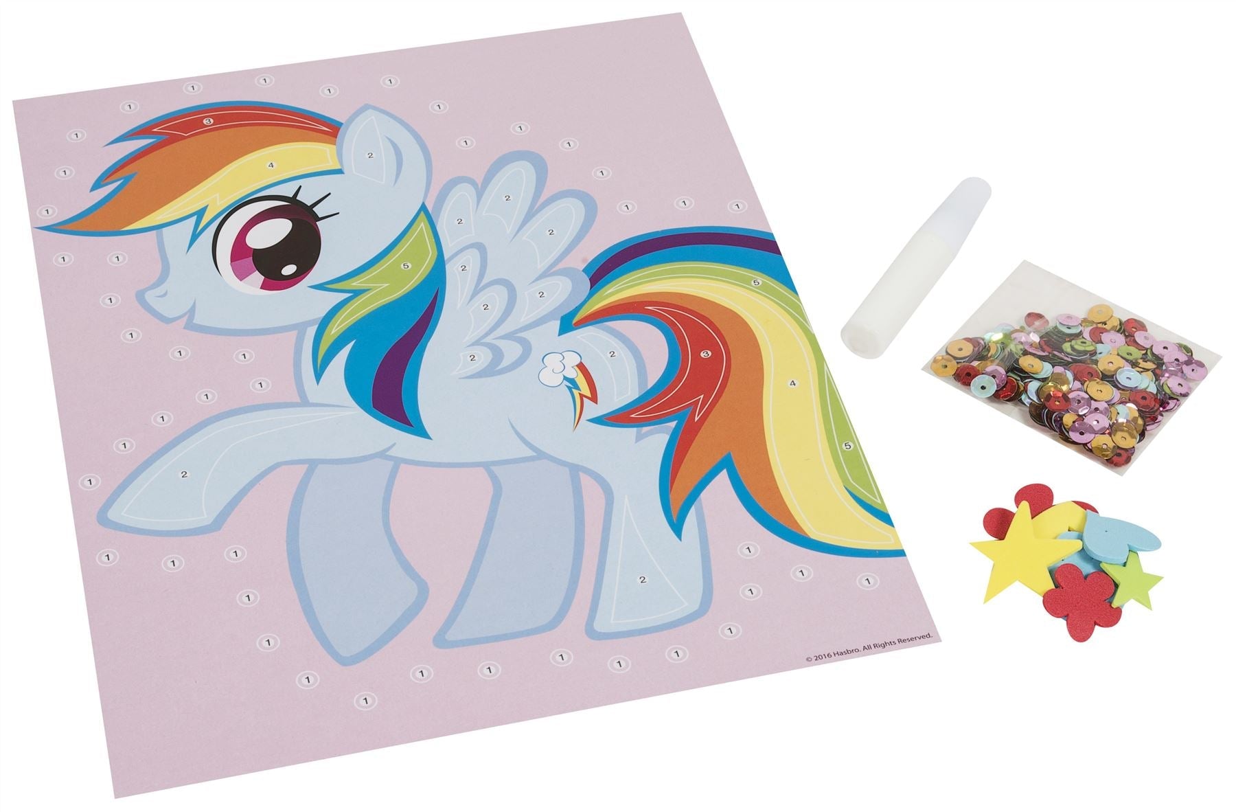 Hours of Fun | MY LITTLE PONY | Sequin Art