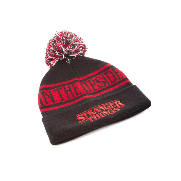 Stranger Things Upside Down Beanie Hat Multicolour Red