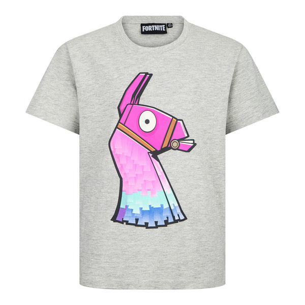Fortnite T-Shirt Boys Grey 152