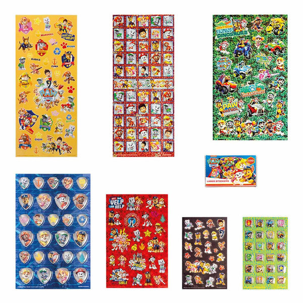 Totum Paw Patrol Super Sticker SET - With over 300 stickers a bag of over 100