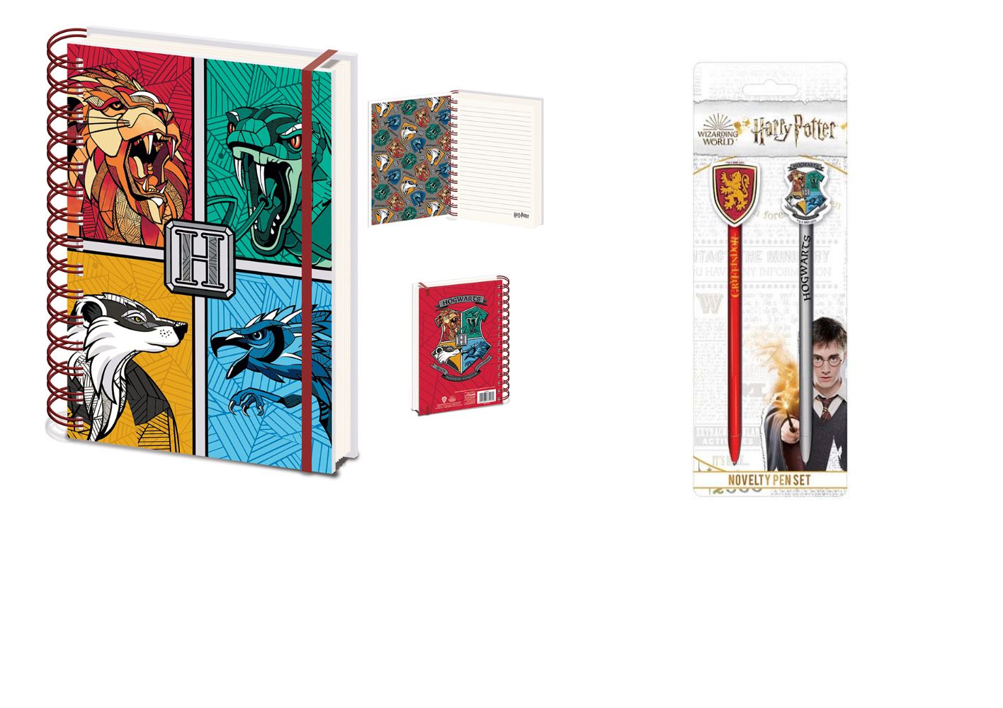 Harry Potter | Stand Together  | A5 Notebook & 2 Piece Pen Set | Officially Licensed