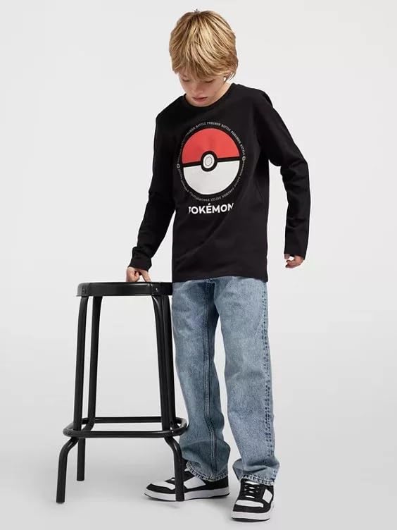 Pokémon Pokemon Long Sleeve T-Shirt – Pokeball Design