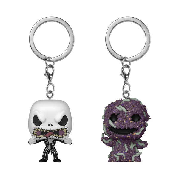 Funko Pop! Keychain: The Nightmare Before Christmas 2pk - Jack Skellington/Oogie