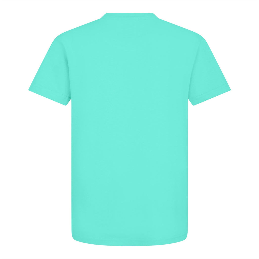 FORTNITE | Toys & Gamers | LOGO | Cyan | Short Sleeved | Unisex Kids | Crew | Gaming Cotton T-Shirt Sizes 10 - 16 Years