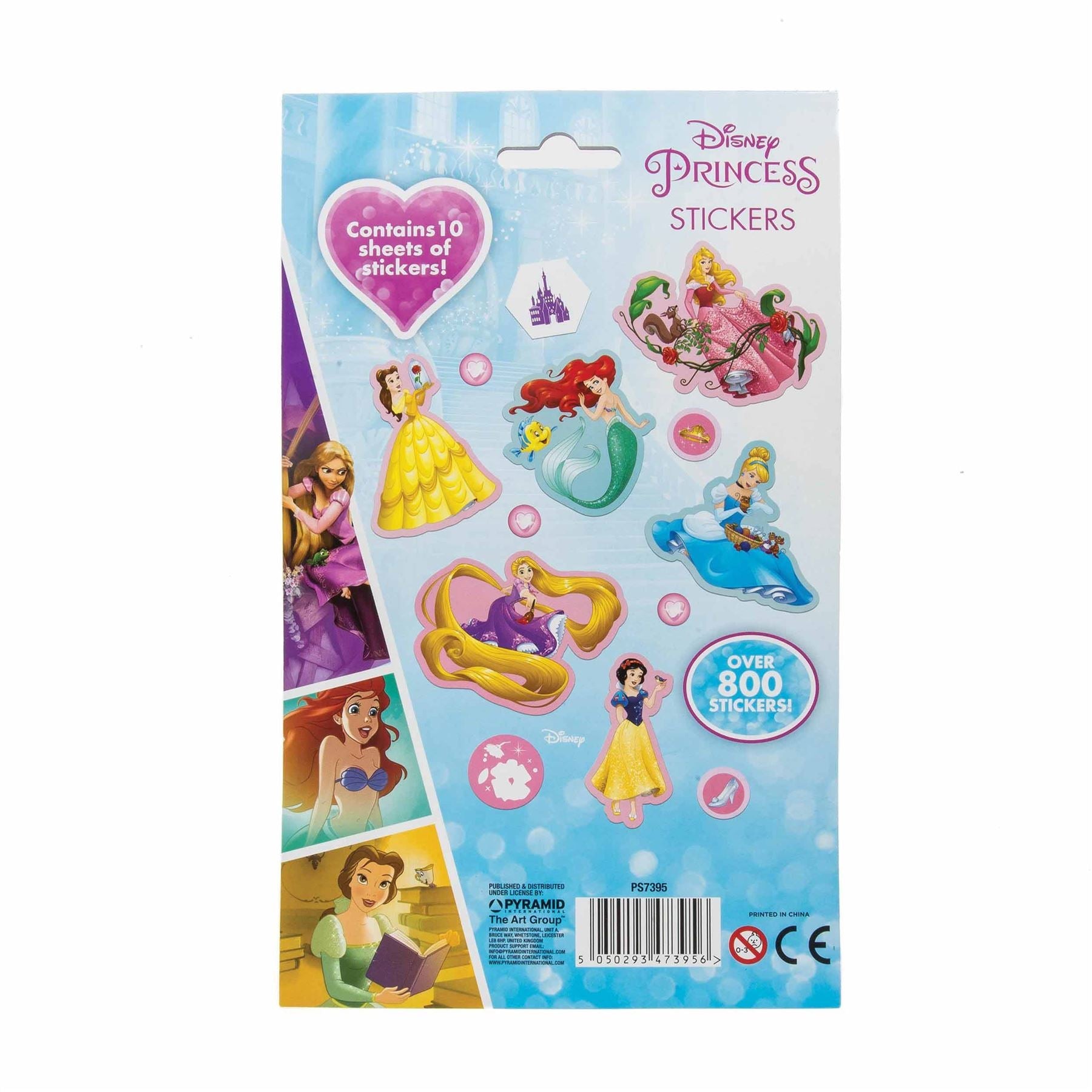 Disney Princess 800 Sticker Set