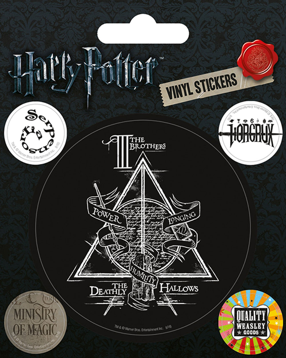 Pyramid International Harry Potter (Symbols) Vinyl Stickers Paper Multi-Colour 10