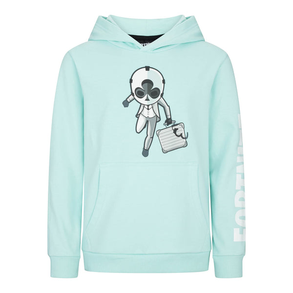 Fortnite Wild Card Aqua Cotton Unisex Gaming Hoodie Ages 9-16 Years