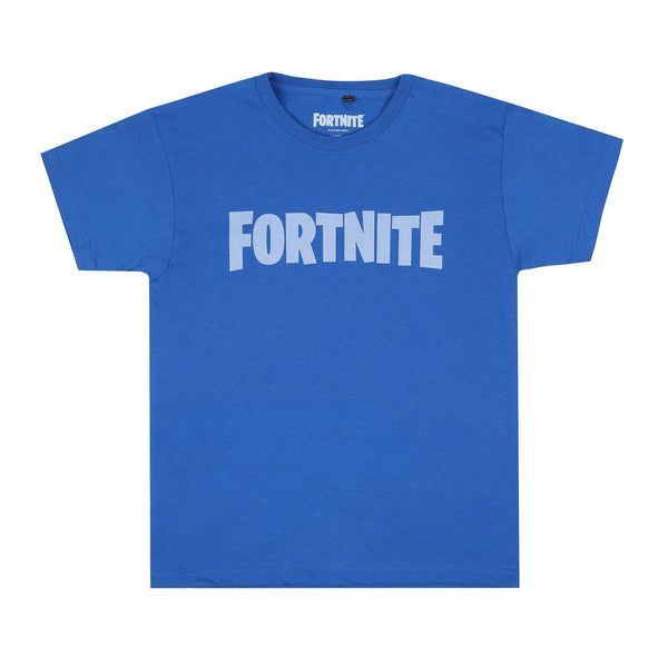Fortnite Boys' Logo T-Shirt Royal Blue 13-14 Years