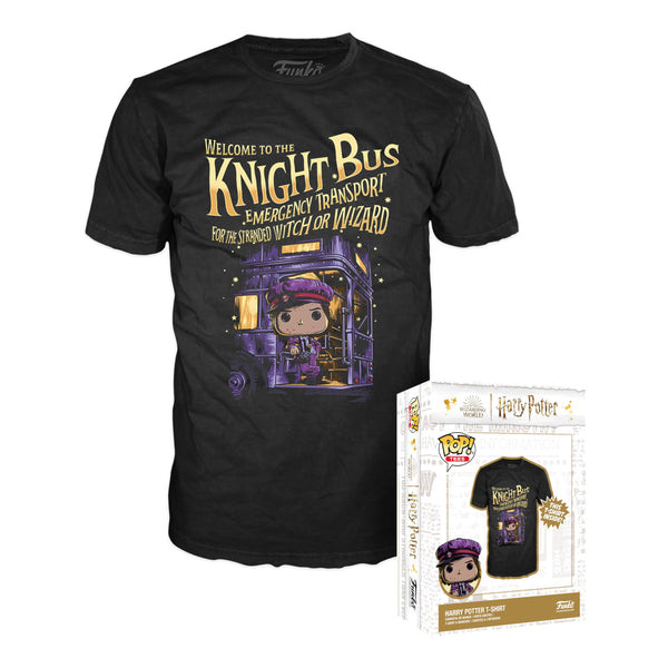 Funko Boxed Tee: Harry Potter and the Prisoner Of Azkaban - Stan Shunpike Black