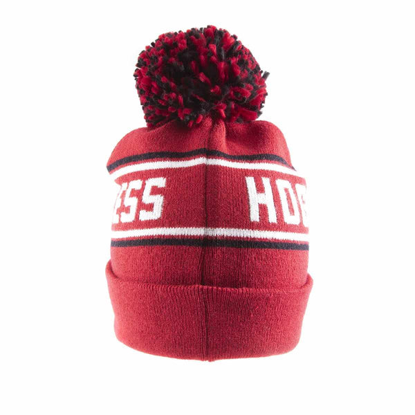 Harry Potter Hogwarts Express Platform 9 3/4s Red Knitted Beanie Hat