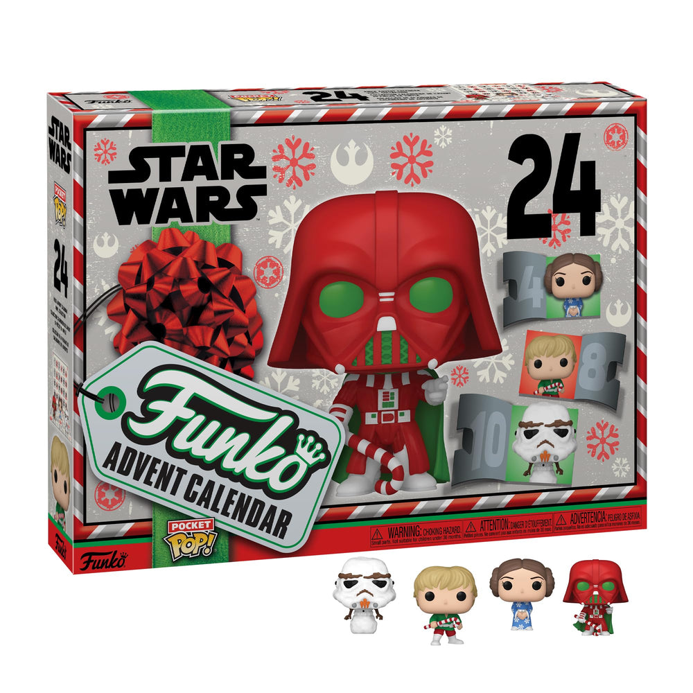 Funko Advent Calendar: Star Wars Holiday - Darth Vader - 24 Days Of Surprise