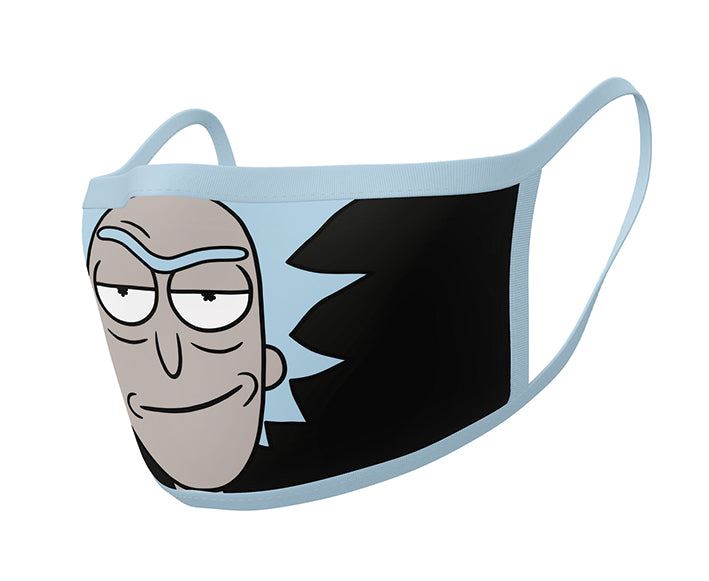RICK & MORTY Soft Notebook A5 AND 5 Badge Pack with Free Mask