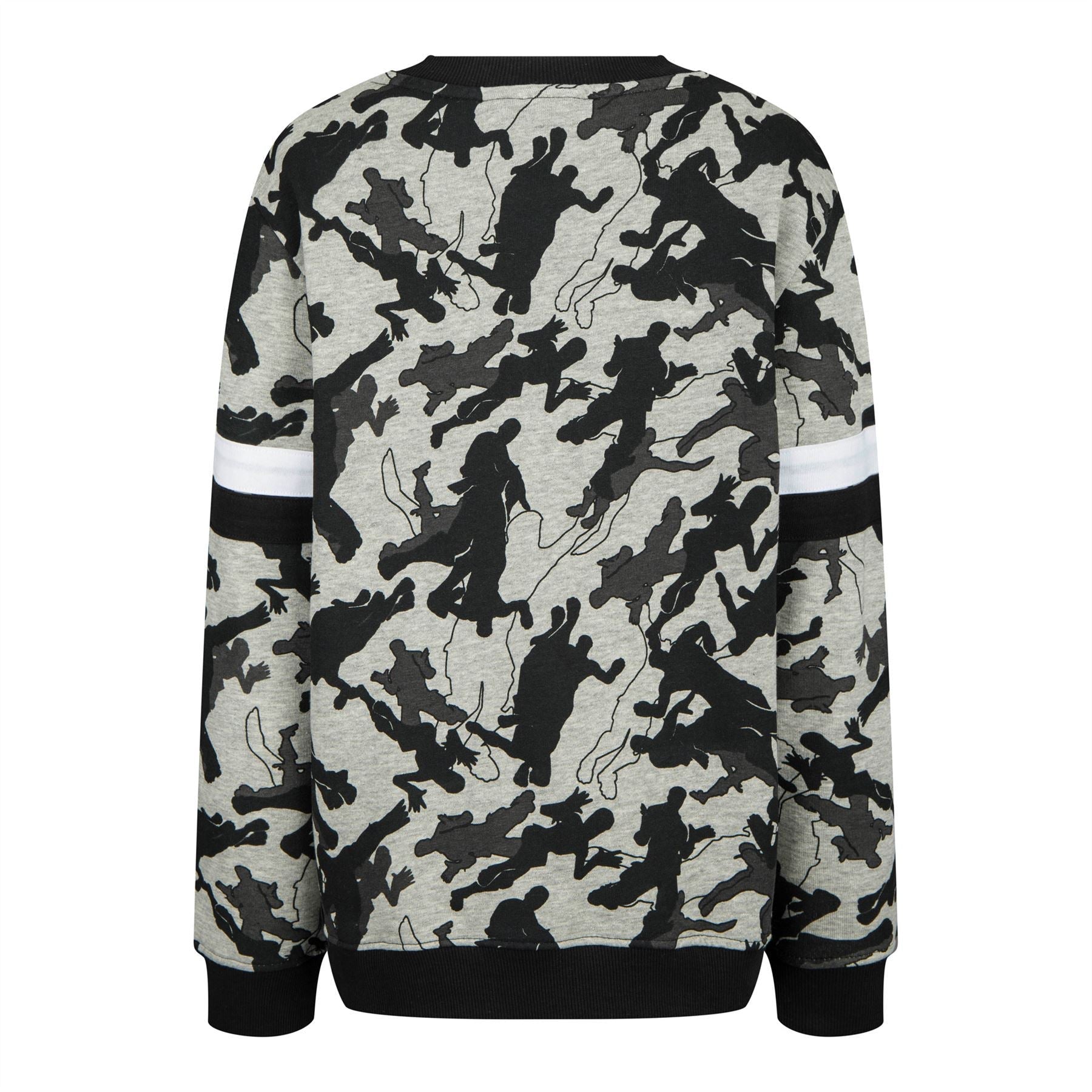 FORTNITE | LOGO | Grey | Long Sleeved | Unisex Kids | Crew Neck | Sweatshirt | Gaming Cotton Sweatshirt Sizes 7-14 Years……