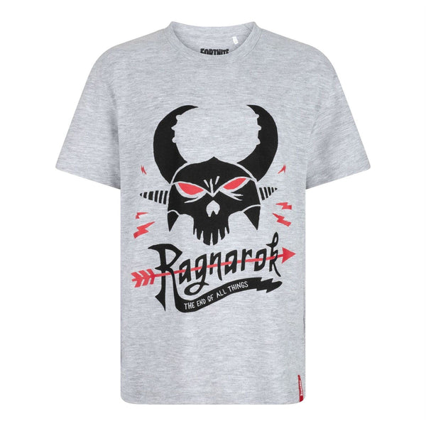Fortnite Ragnarok Grey Gaming Cotton T-Shirt Sizes 10-16 Years (14 Years)