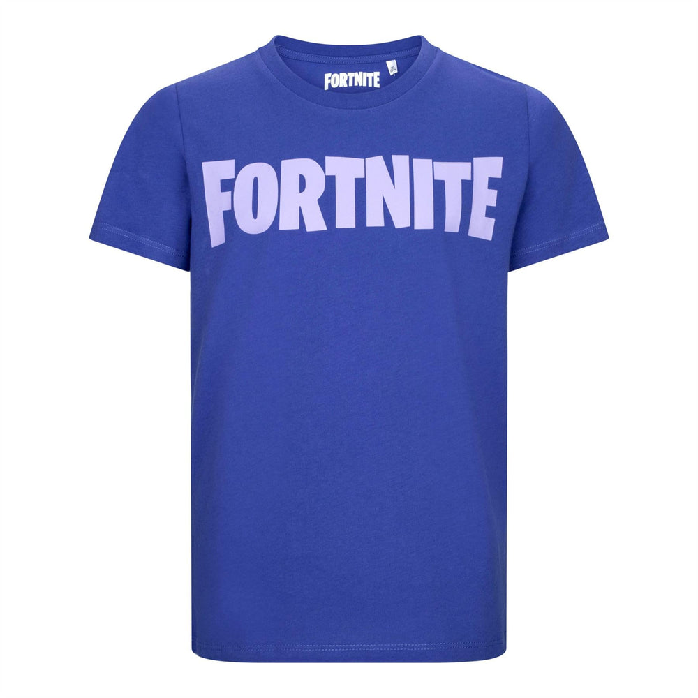 Fortnite Gaming Logo T Shirt Black Blue Grey Teal Pink Cotton Short Sleeve Tee